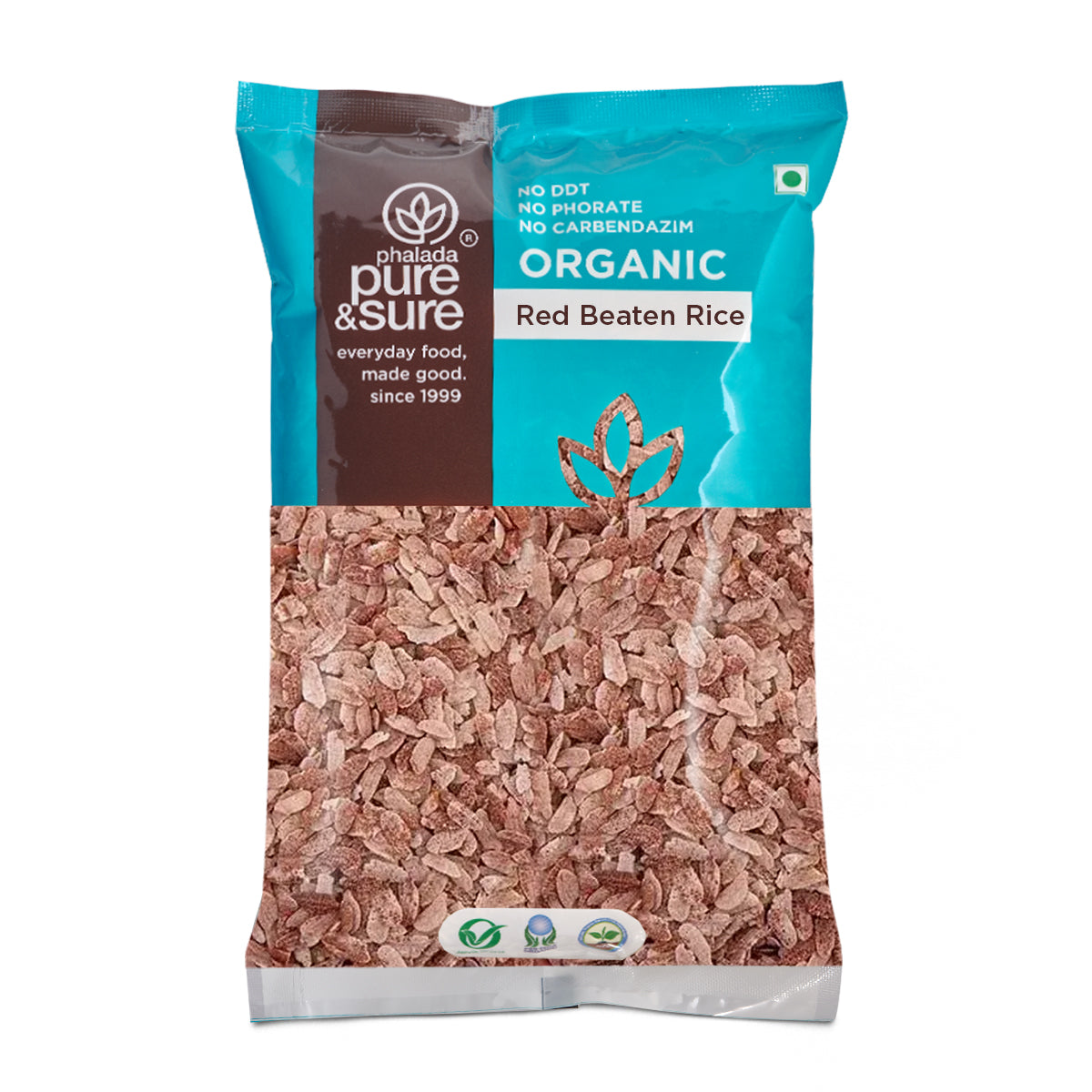 Organic Red Beaten Rice / Poha (500g)