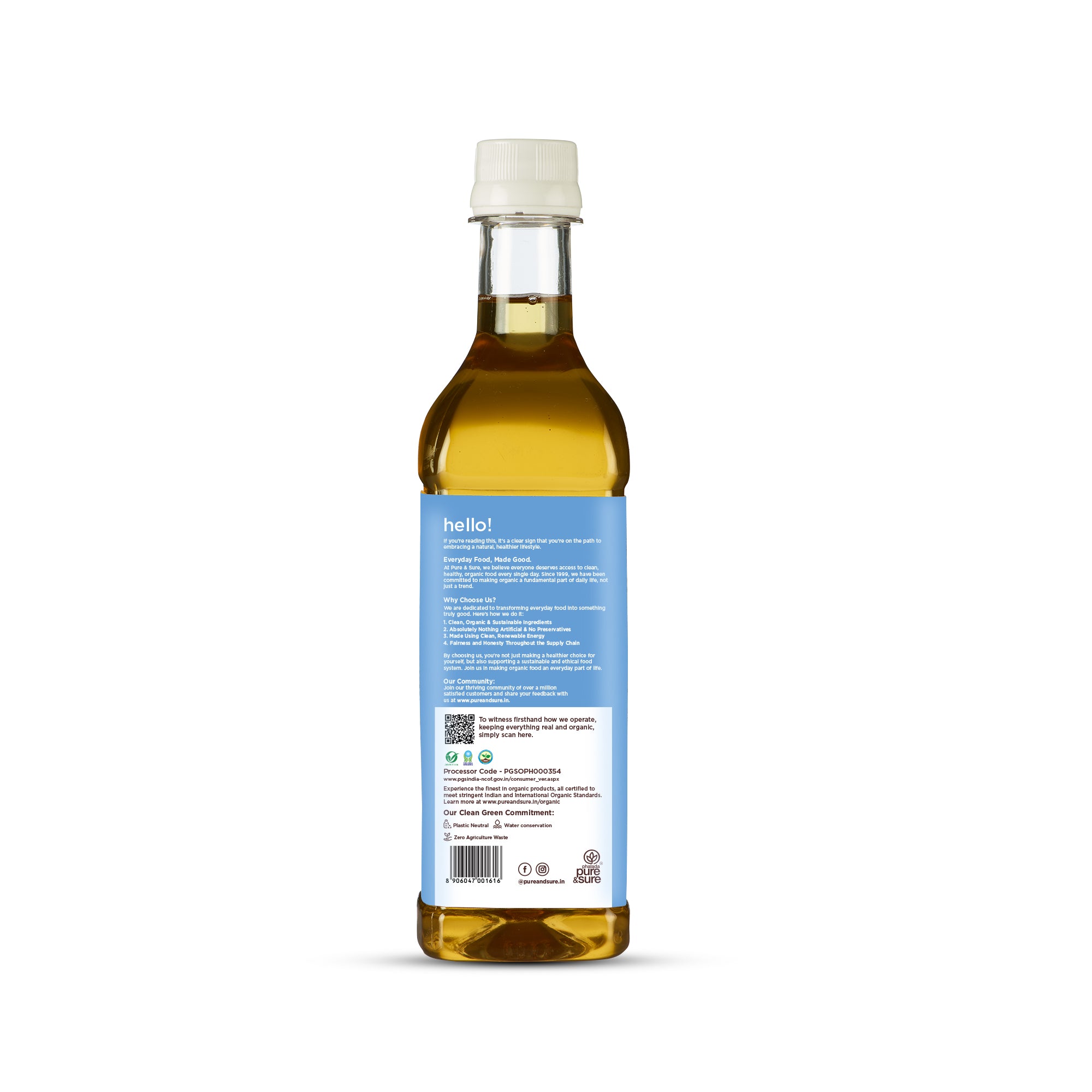 Organic Castor Oil (500ml)