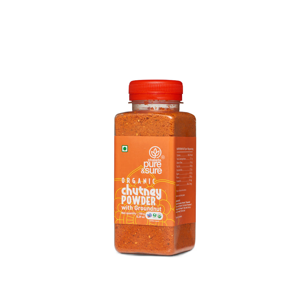 Organic Chutney Powder - Groundnut (150g)