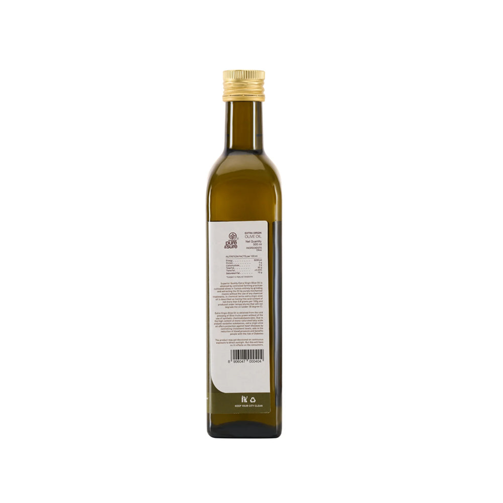 Organic Extra Virgin Olive Oil (500ml)