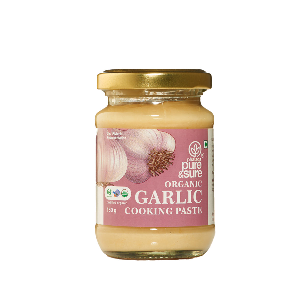 Organic Garlic Paste Fresh Natural Lahsun Paste1