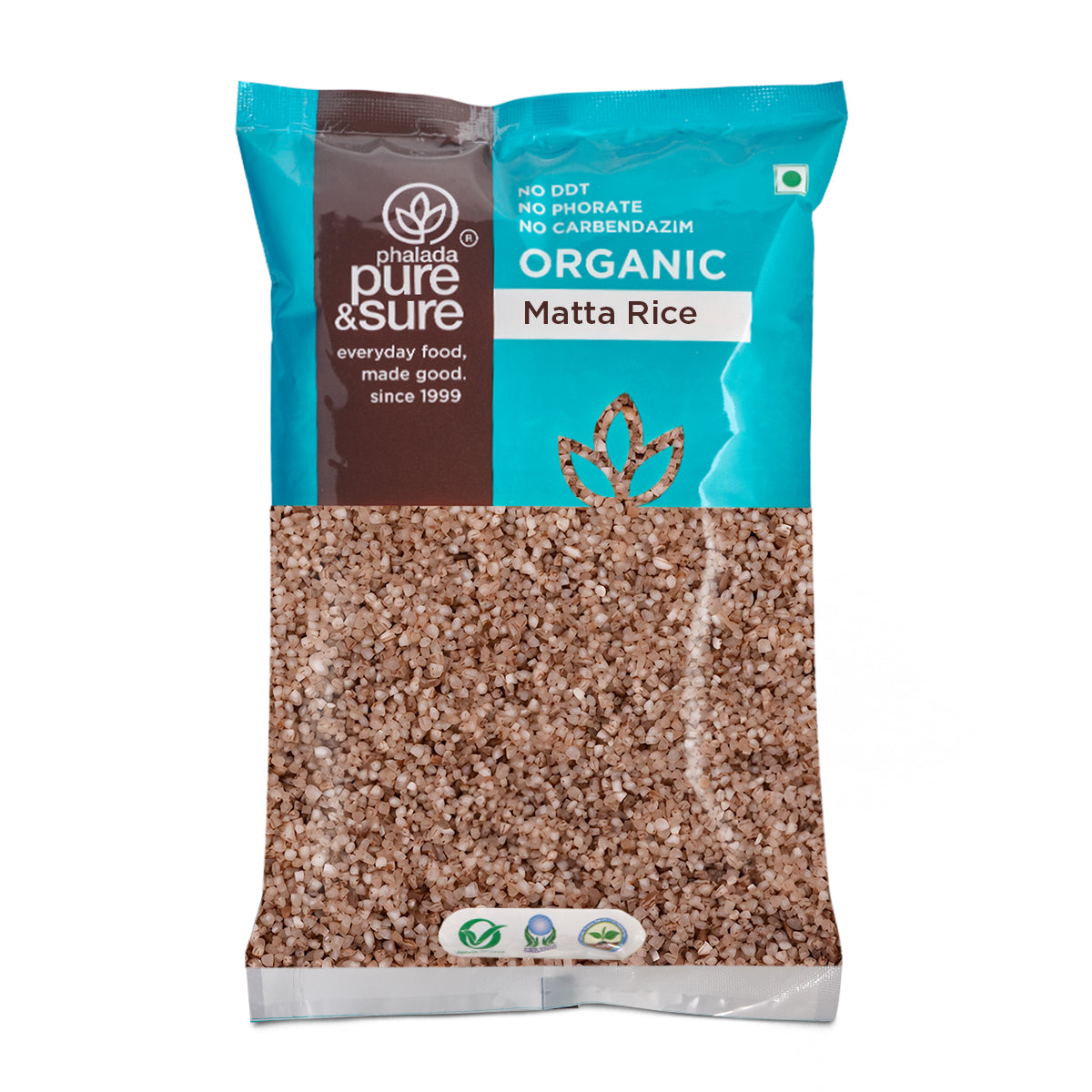 Phalada Pure and sure- Organic Matta Rice front
