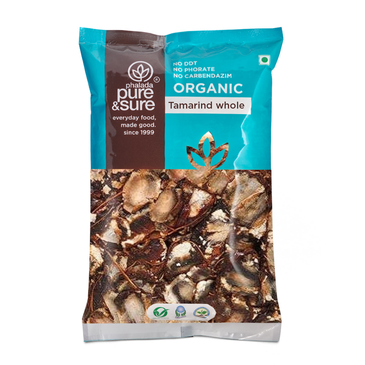 Phalada Pure and sure- Organic Tamarind Whole Front