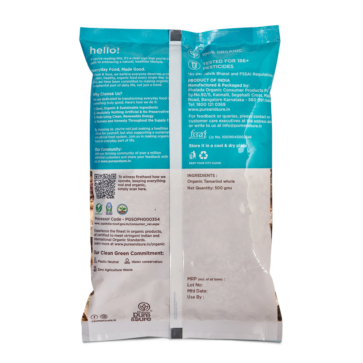 Tamarind Whole Back