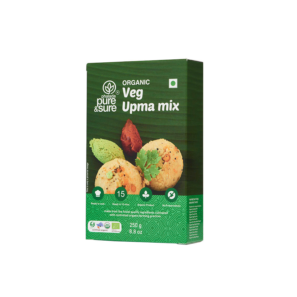 Organic Veg Upma Mix (250g)