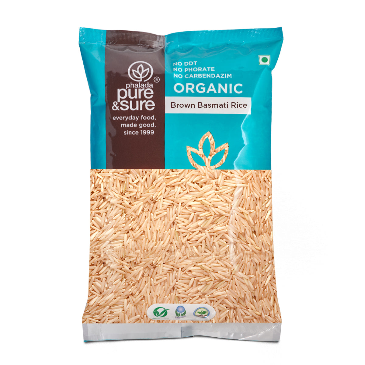 Organic Basmati Rice - Brown (1kg)