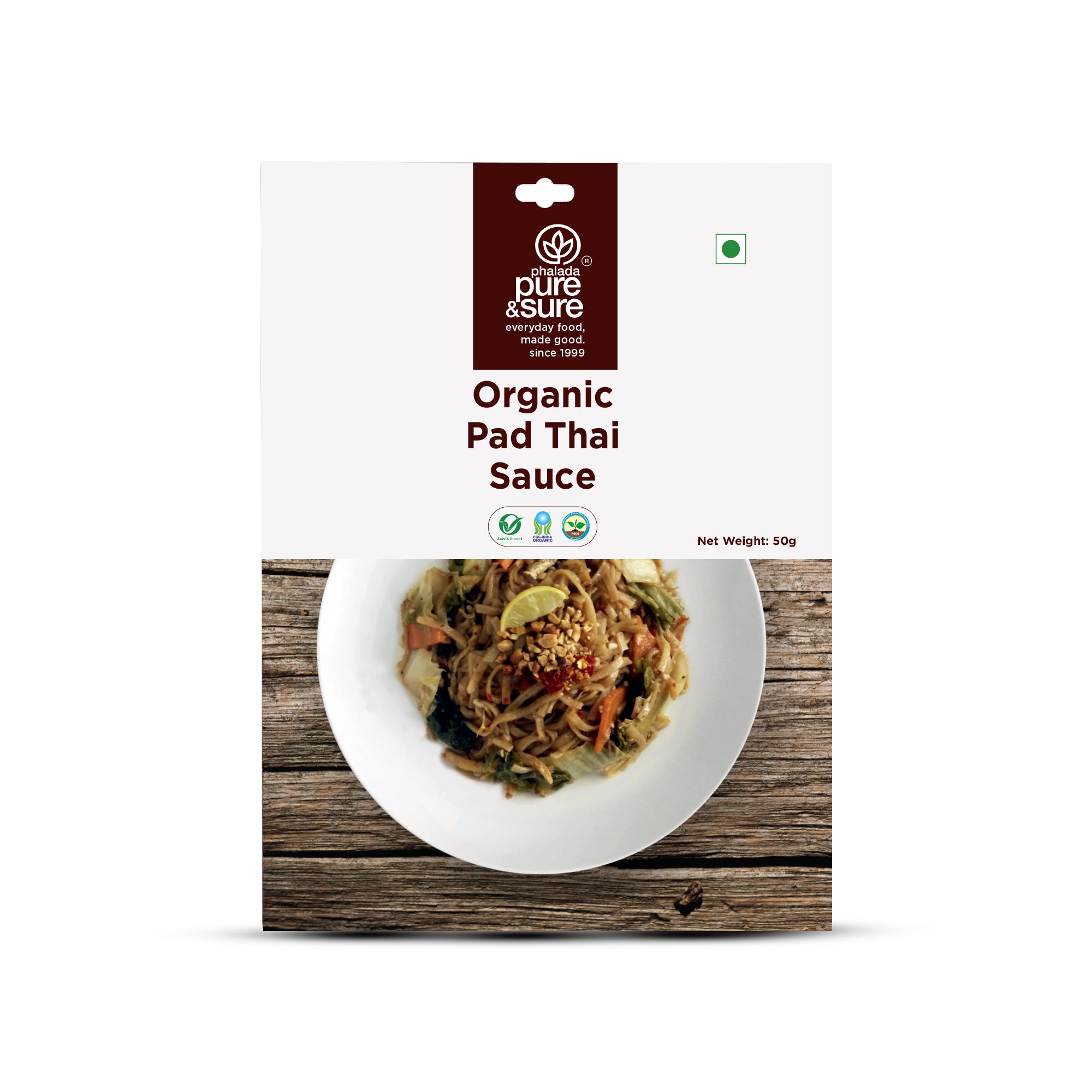 Phalada Pure and sure- Organic Pad Thai Sauce Front
