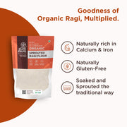 Organic Sprouted Ragi Flour
