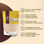 Organic Kabuli Chana