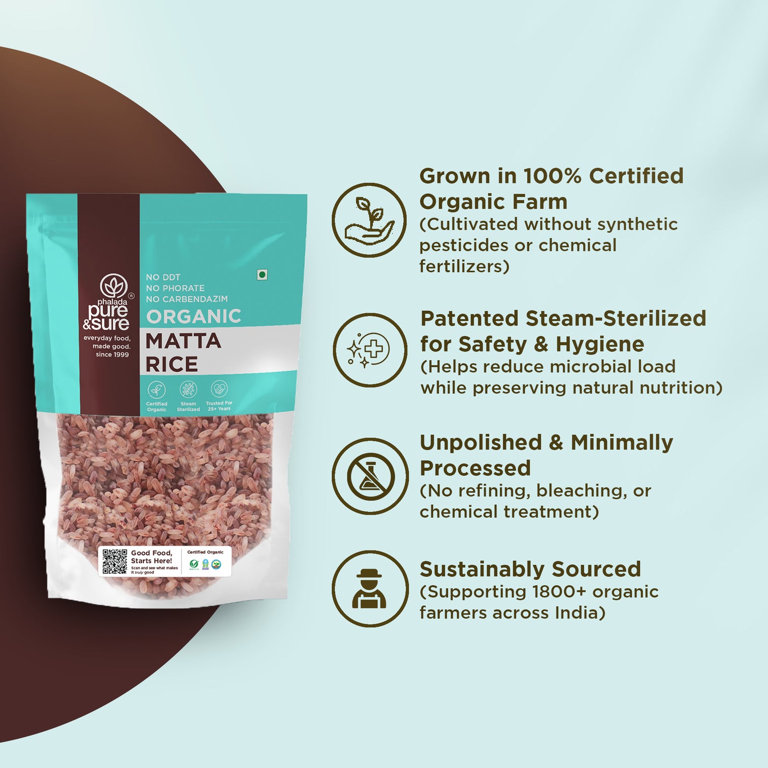 Organic Matta Rice 1Kg 4
