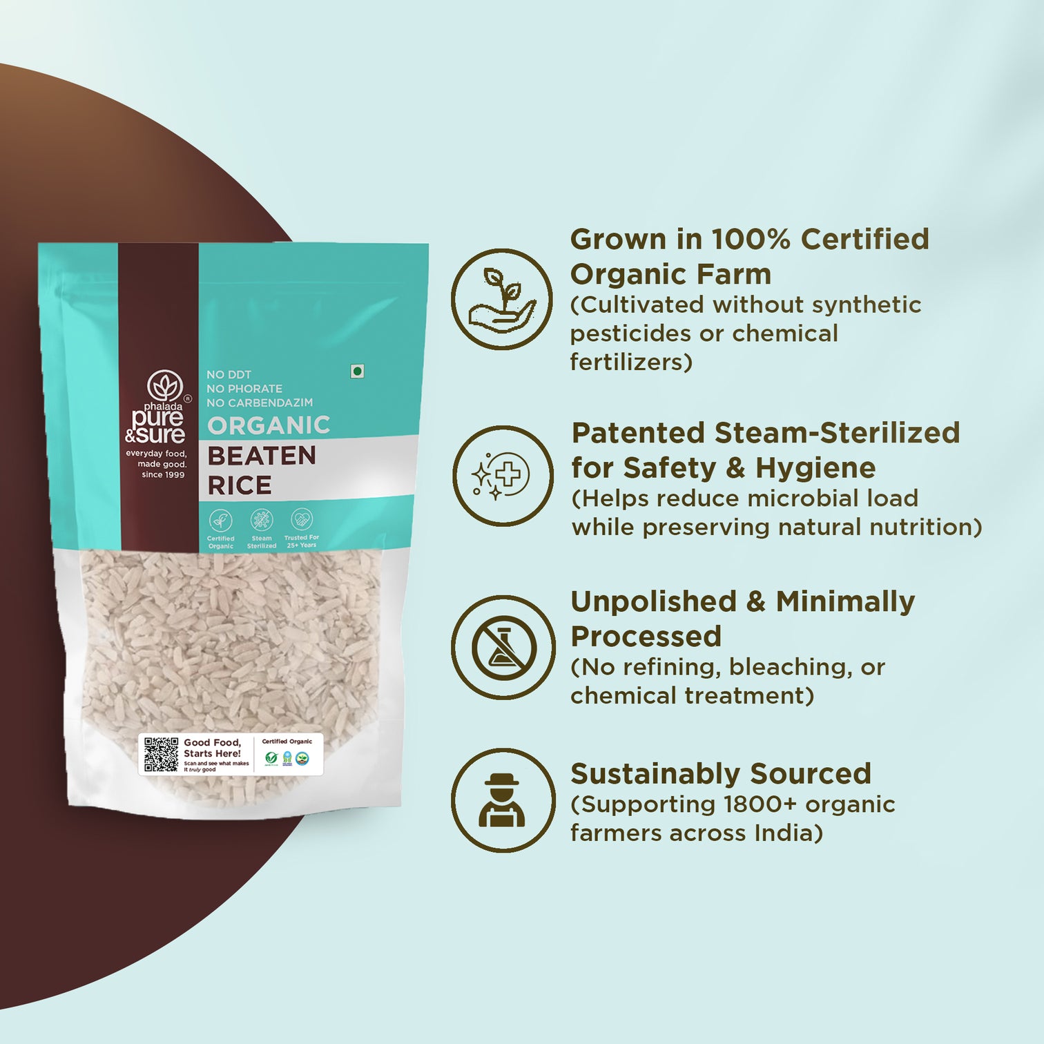 Organic Beaten Rice-500Gms 4