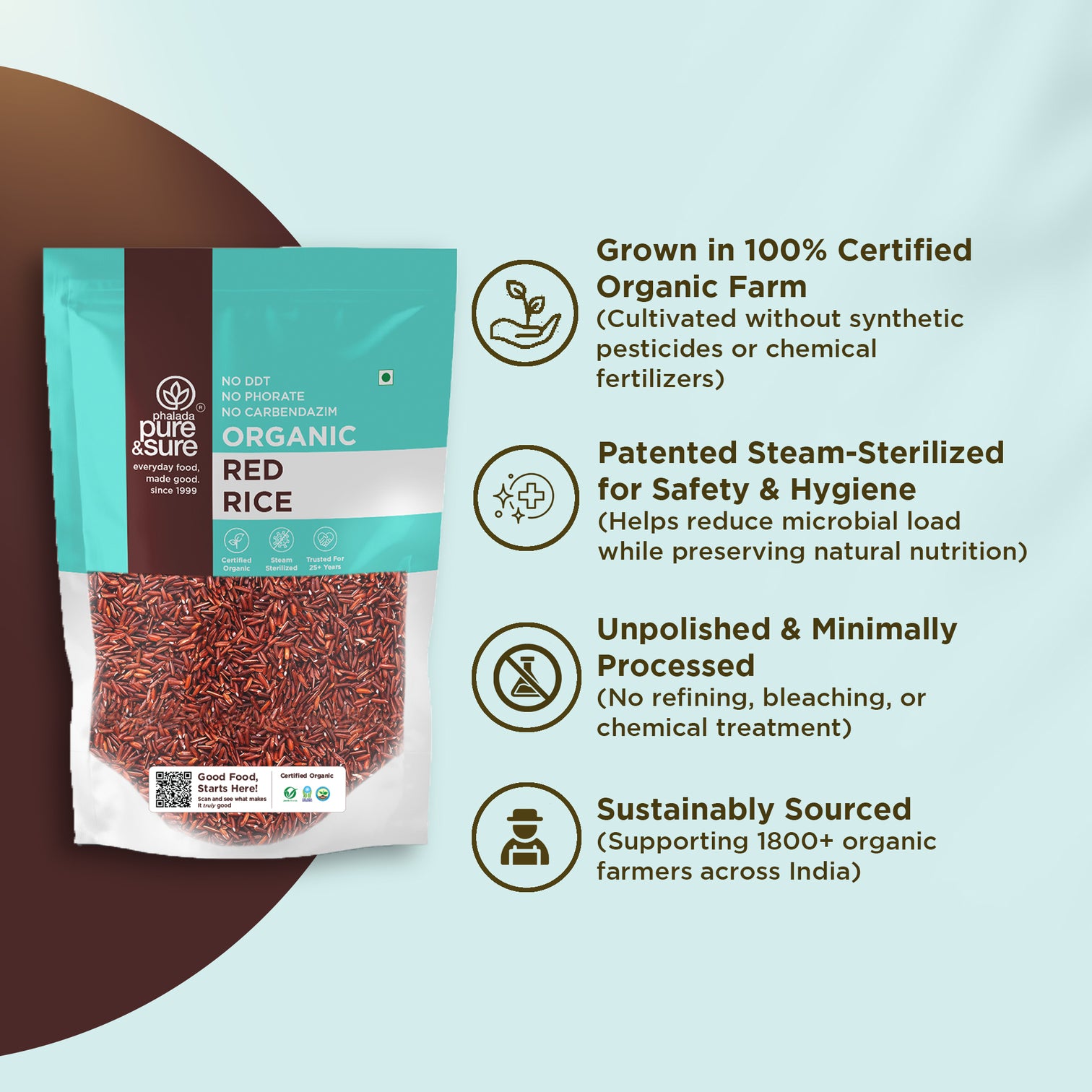 Organic Red Rice-1kg 4