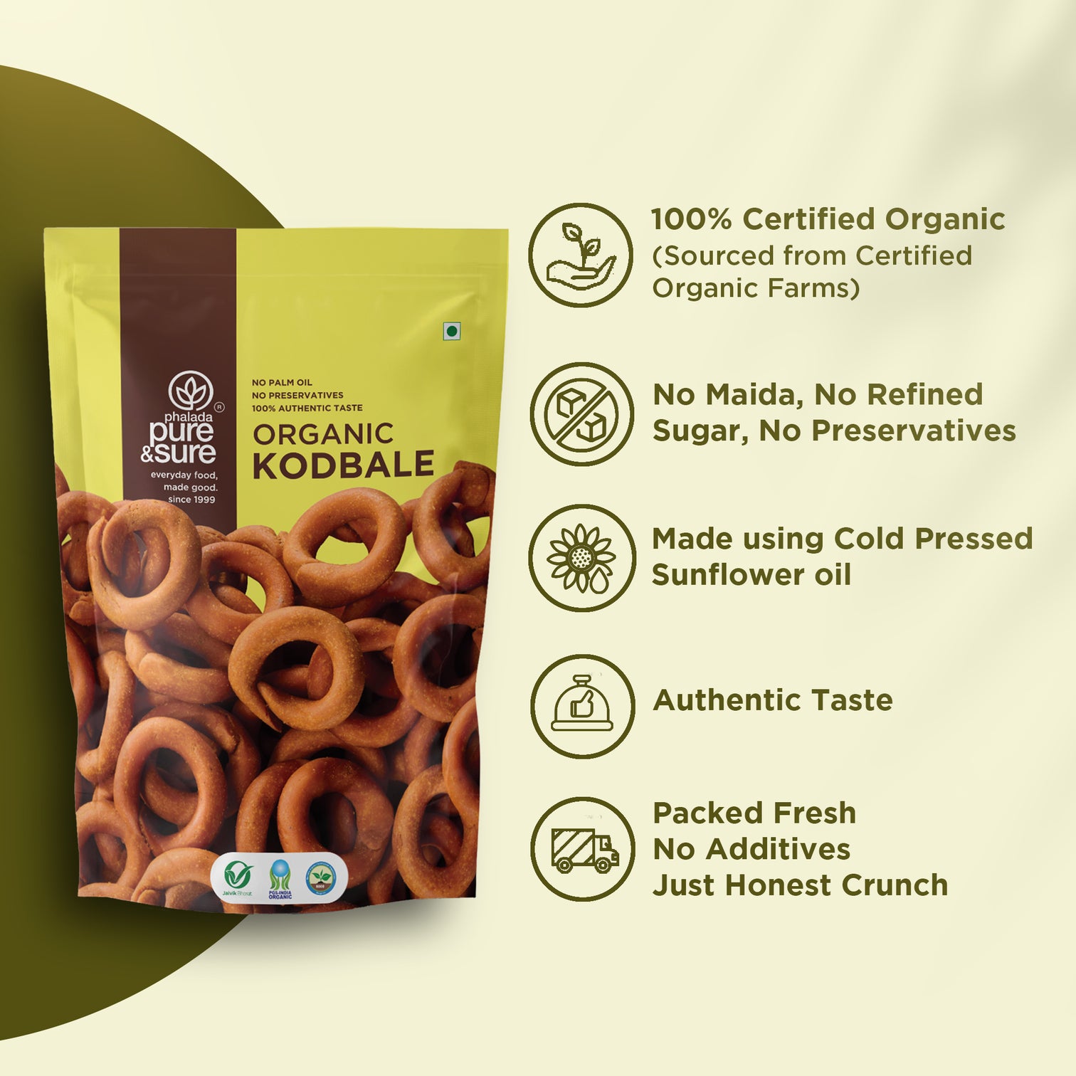Organic Kodbale-120Gms 4
