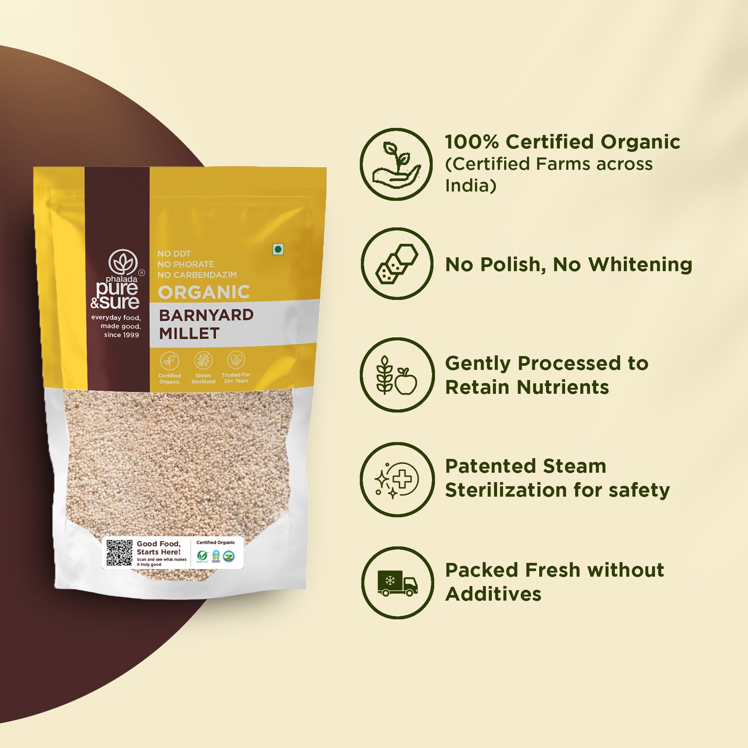 Organic Barnyard Millet-500Gms 3