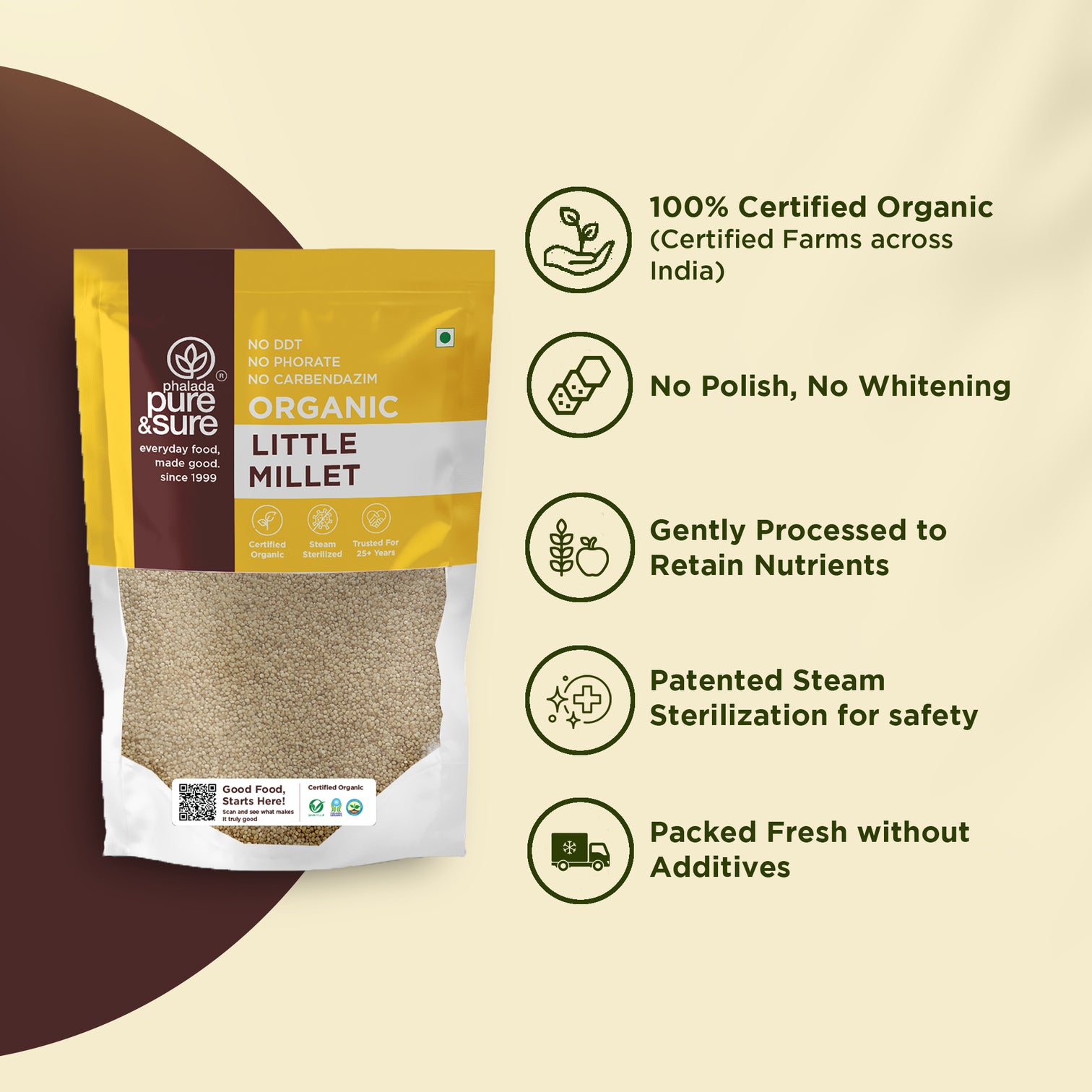 Organic Little Millet-500Gms 3