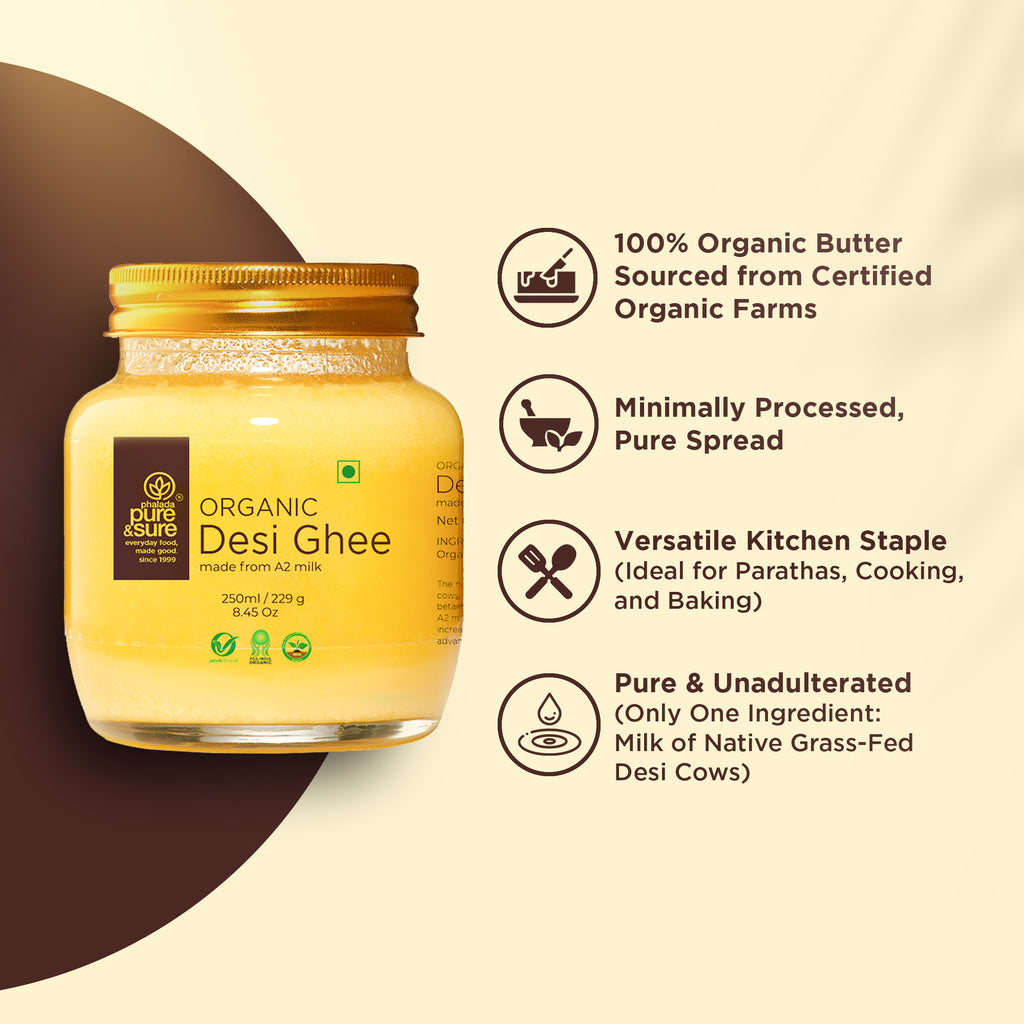 Organic Desi Ghee-250Ml 3