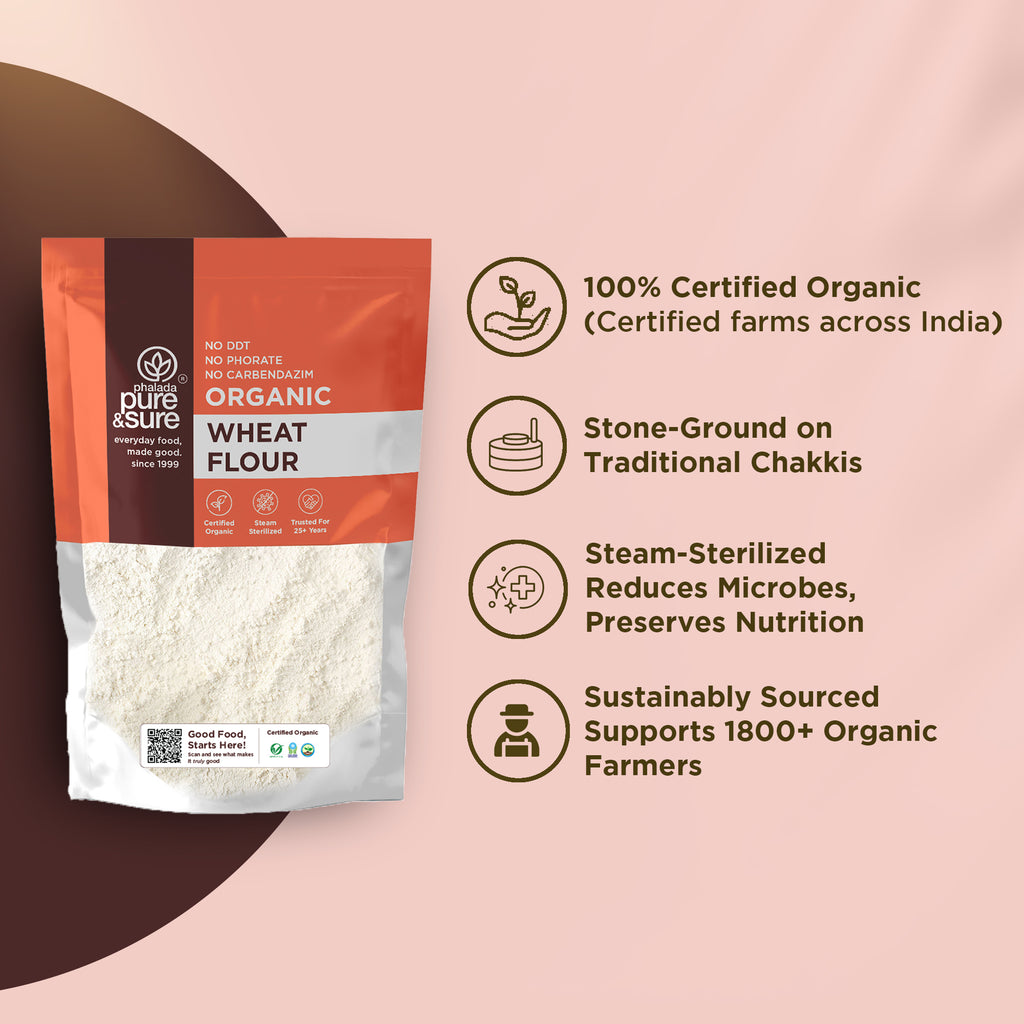 Organic Wheat Flour-1kg 3