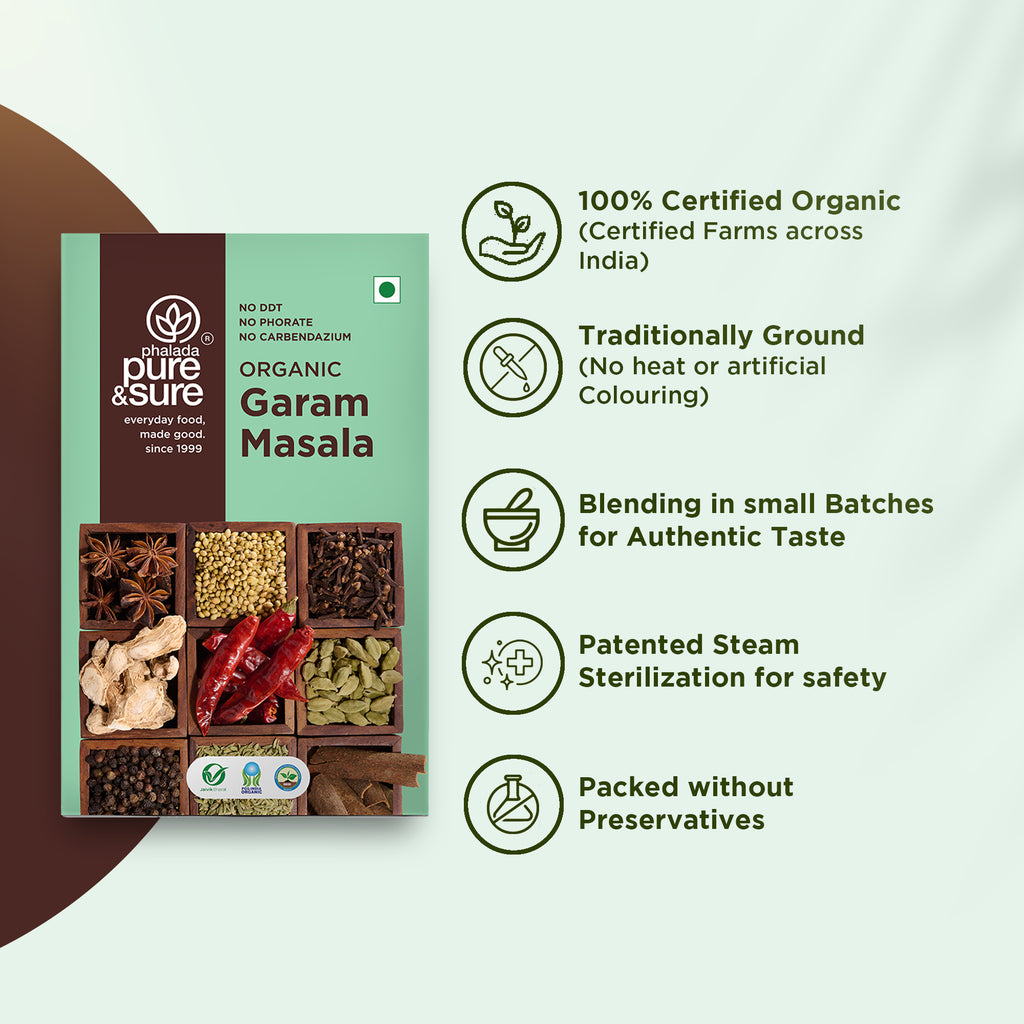 Organic Garam Masala-100Gms 3