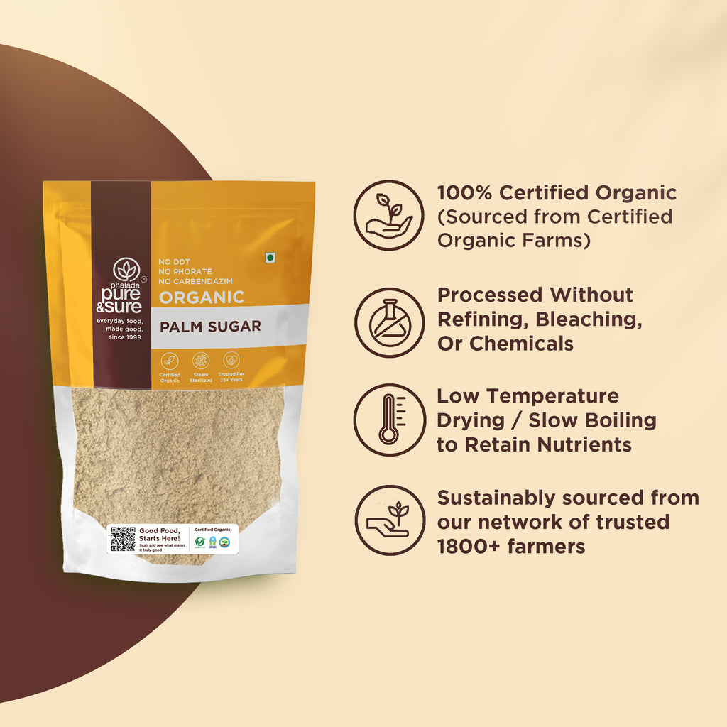 Organic Palm Sugar -500Gms 3
