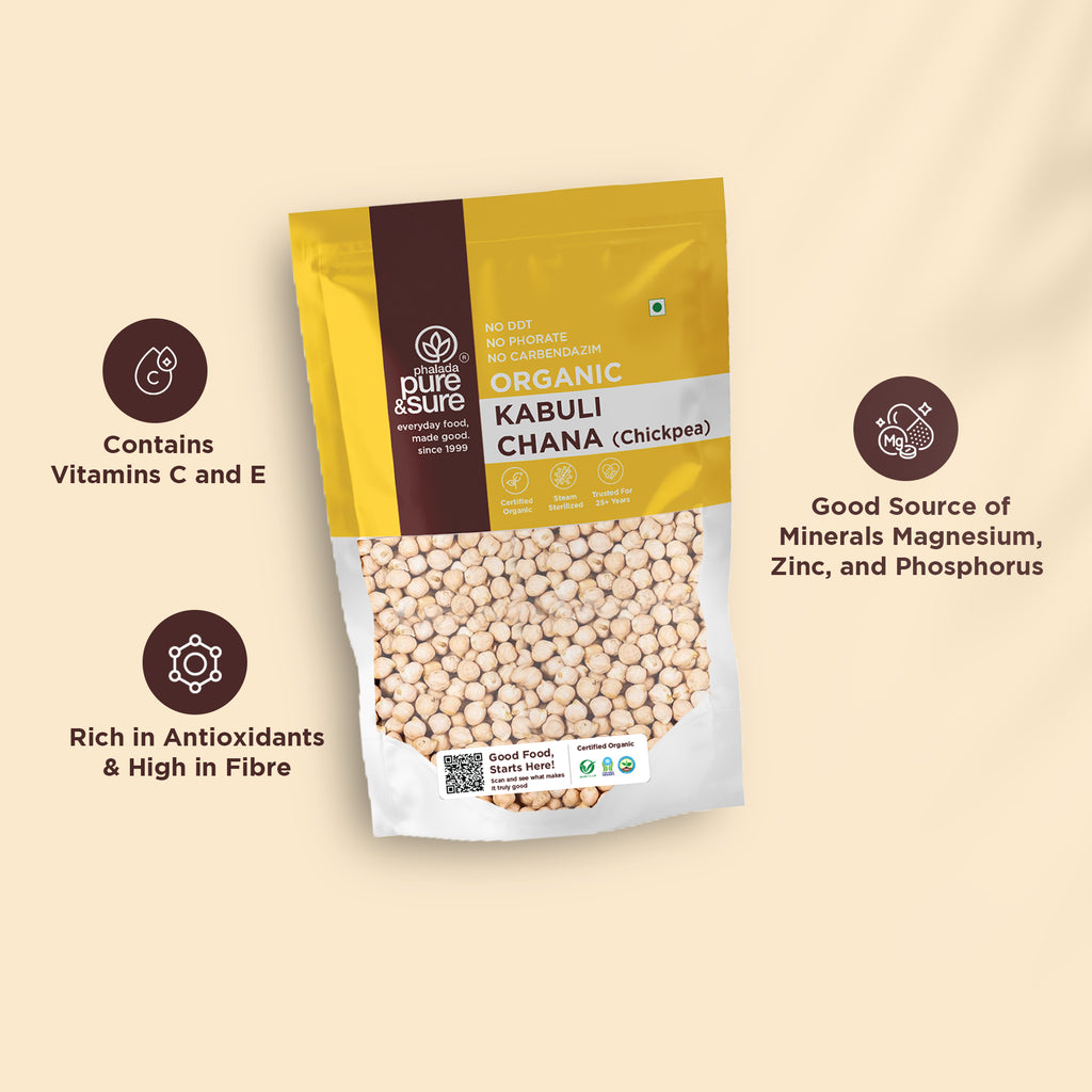 Organic Kabuli Chana-500Gms 4