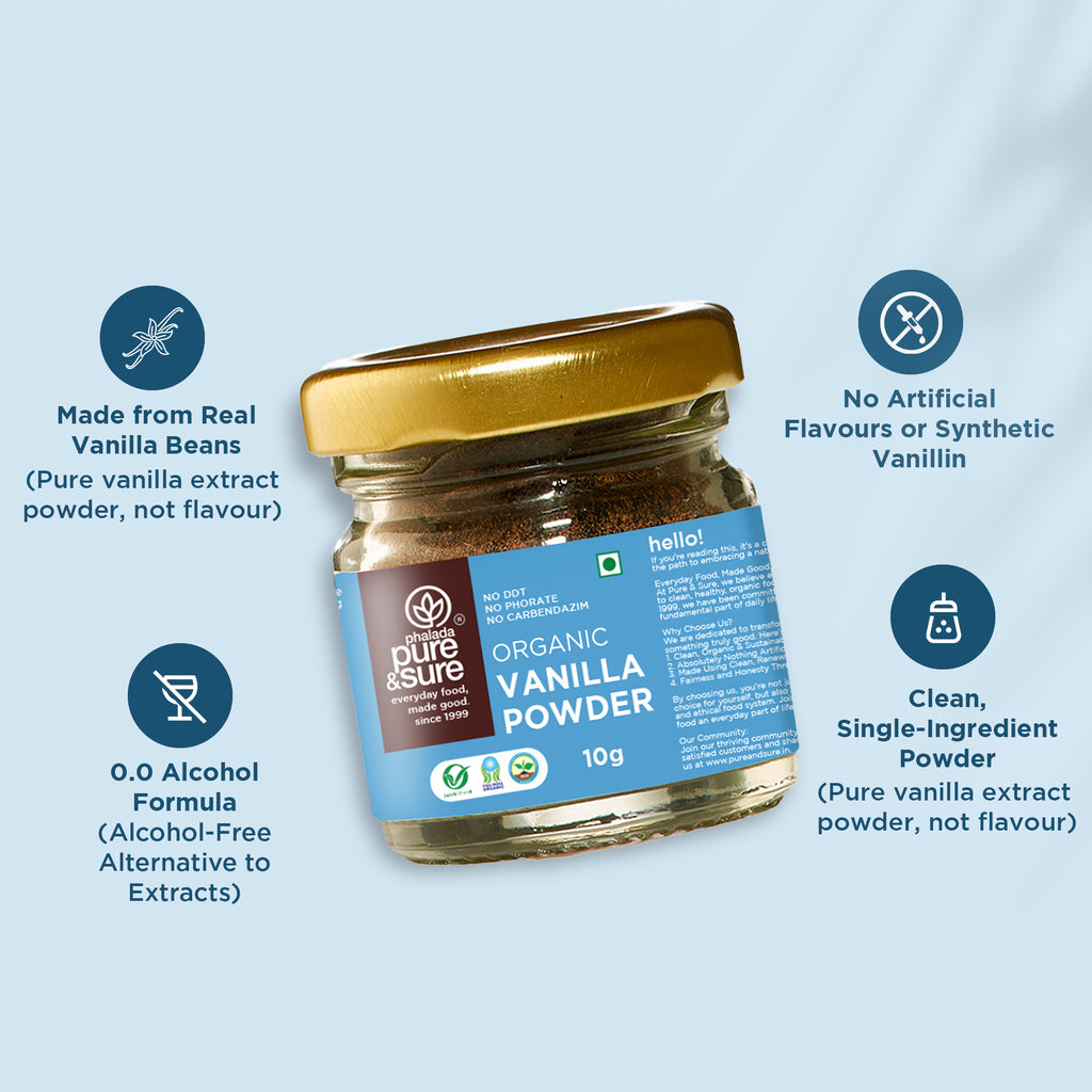 Organic Vanilla Powder - 10gms 5