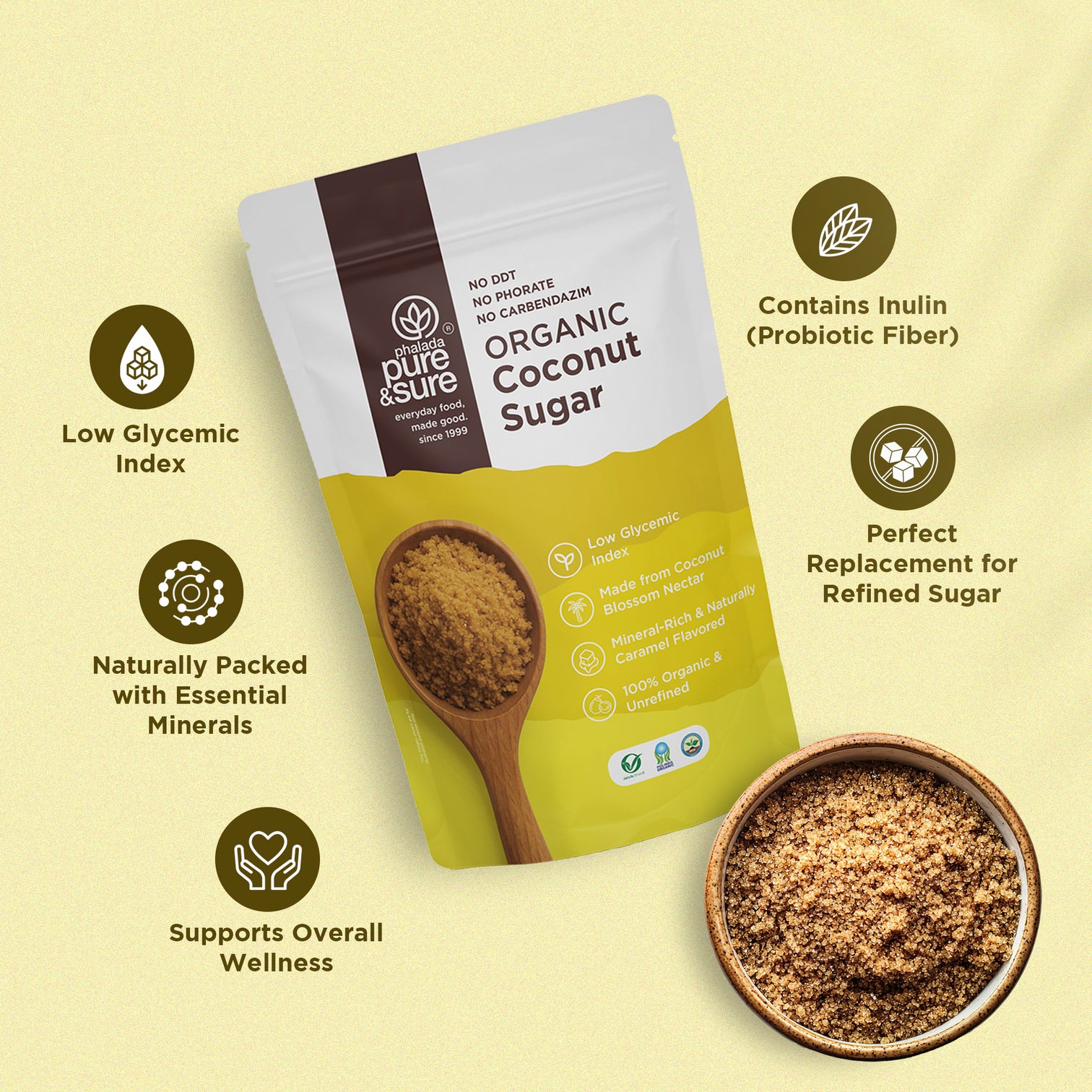 Organic Coconut Sugar-500Gms 4