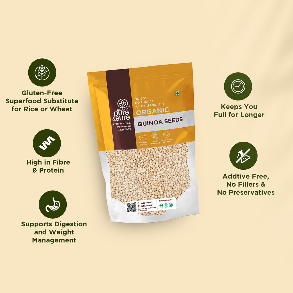 Organic Quinoa Seeds-500Gms 4