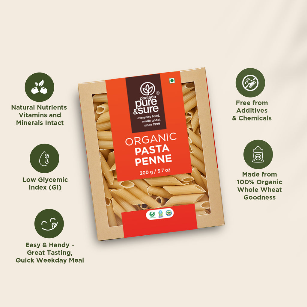 Organic Pasta Penne-200Gms 5