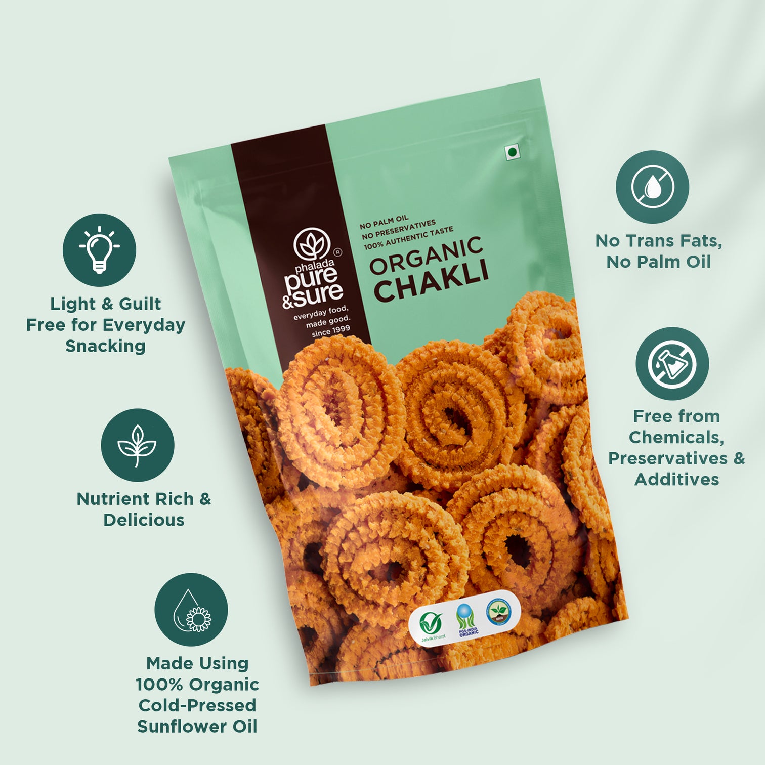 Organic Chakli-120 Gms 4