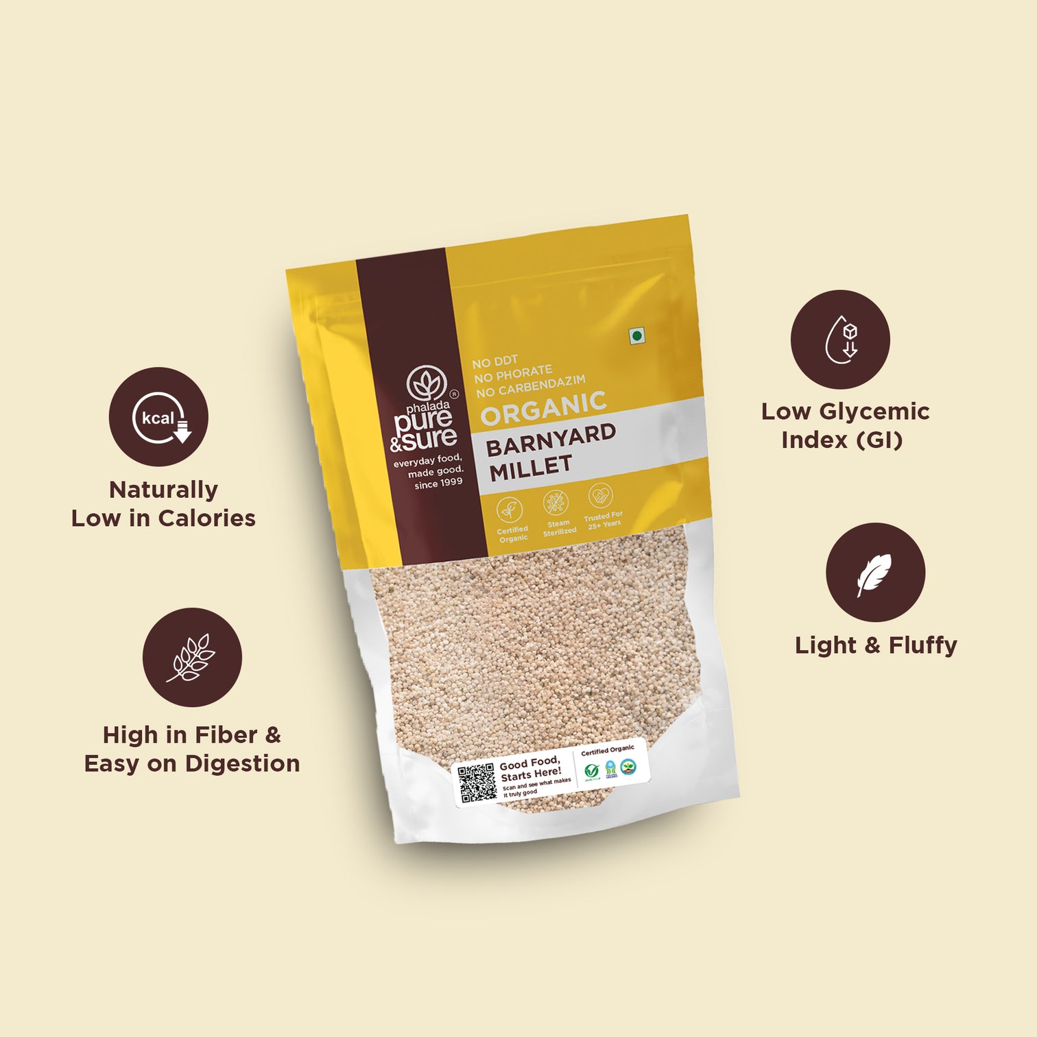 Organic Barnyard Millet-500Gms 4