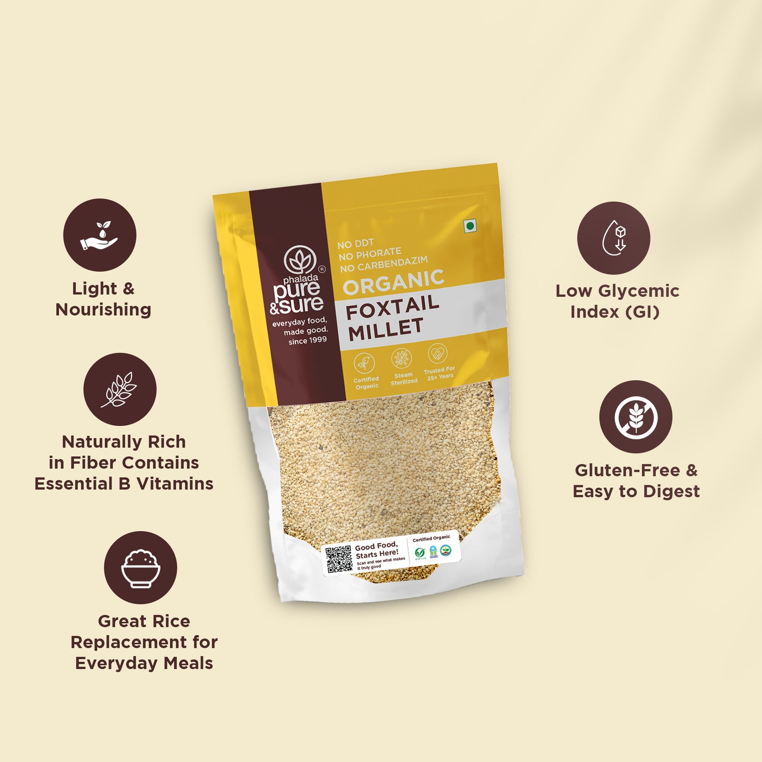 Organic Foxtail Millet-500Gms 4