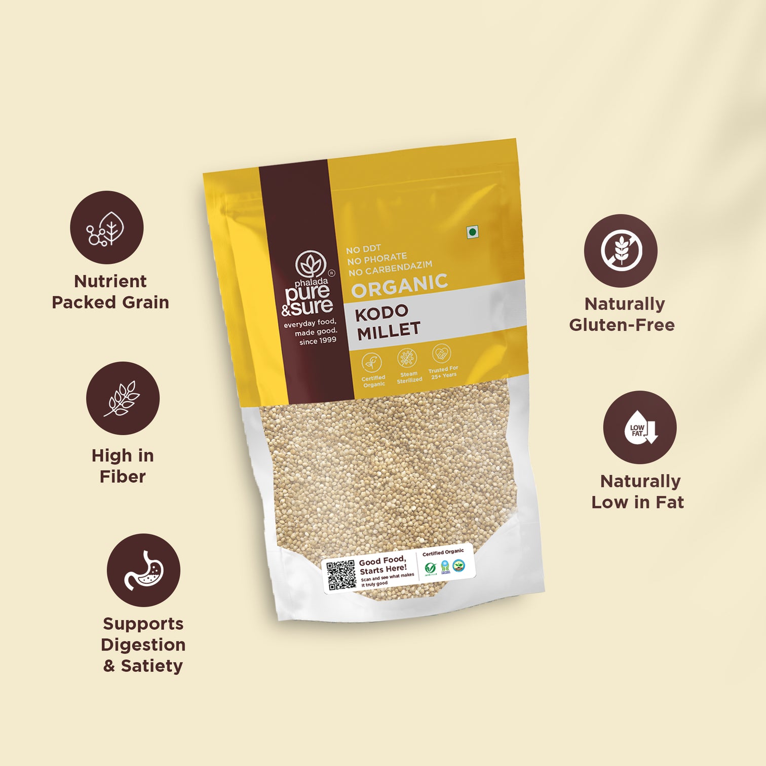 Organic Kodo Millet-500Gms 4