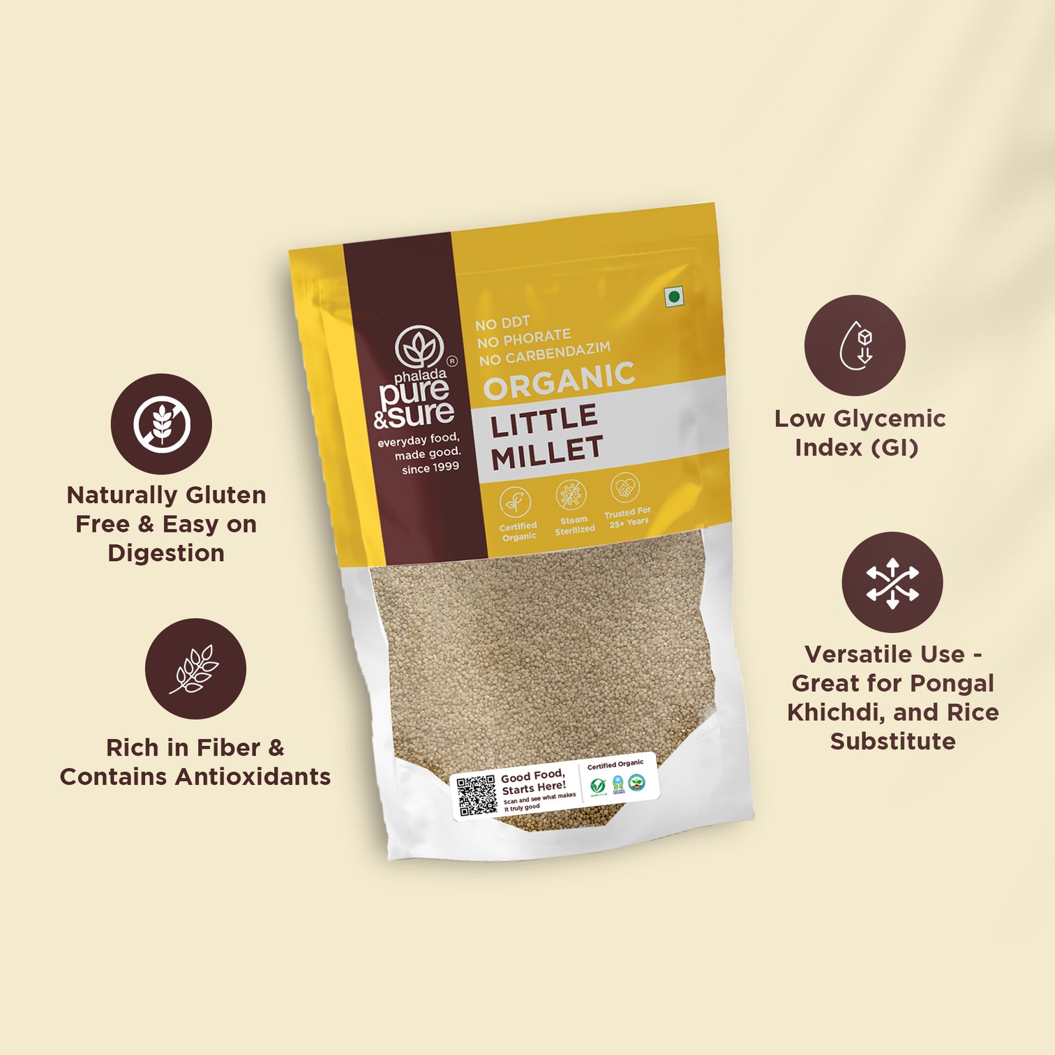 Organic Little Millet-500Gms 4