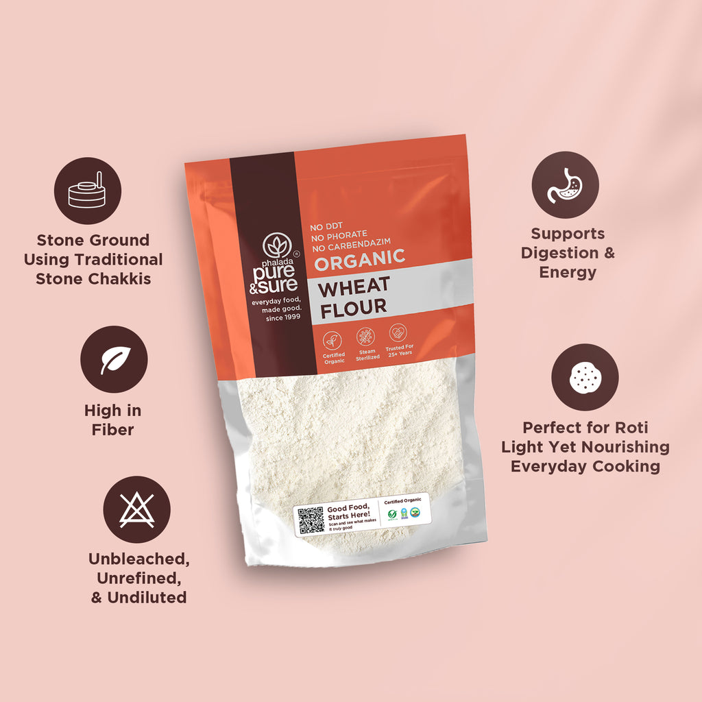 Organic Wheat Flour-1kg 4