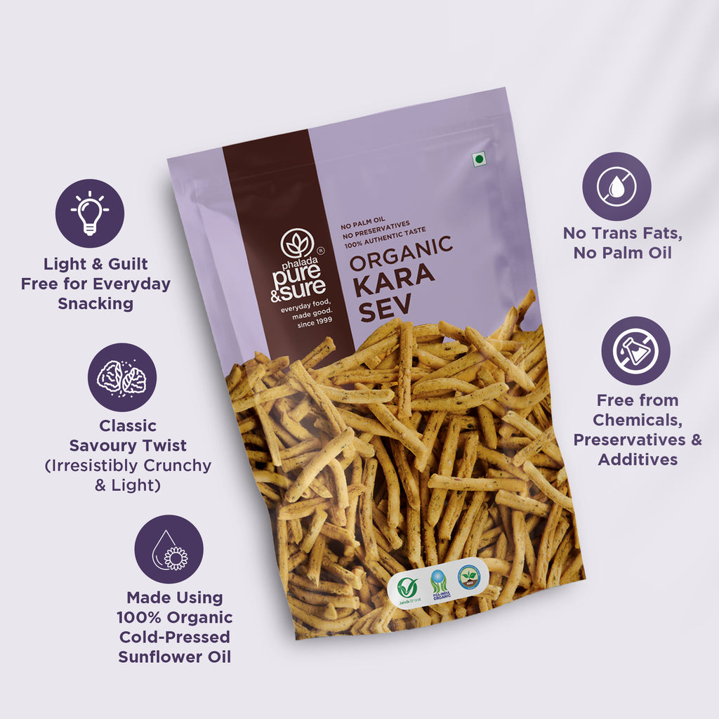 Organic Kara Sev-100Gms 4