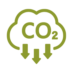 CO2 EMISSION REDUCED