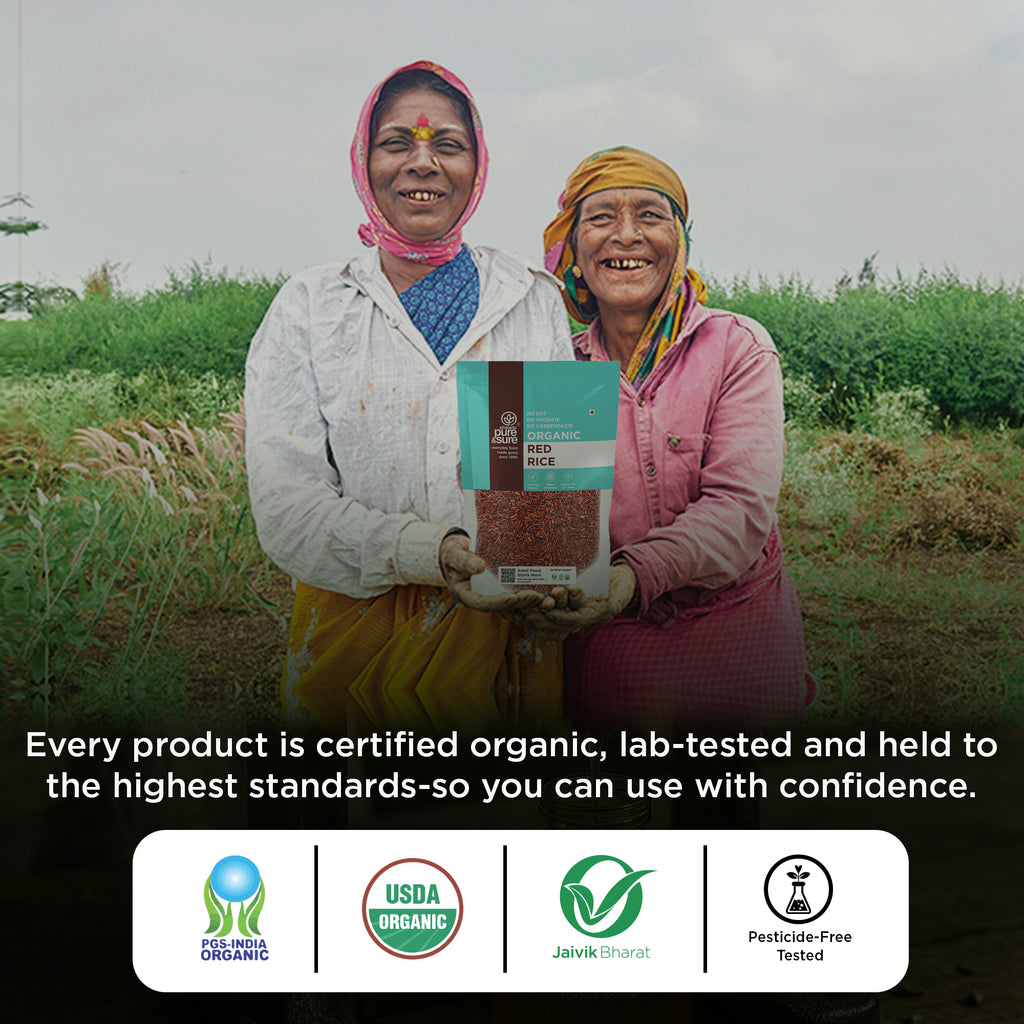 Shop Indian organic products | Pure & Sure