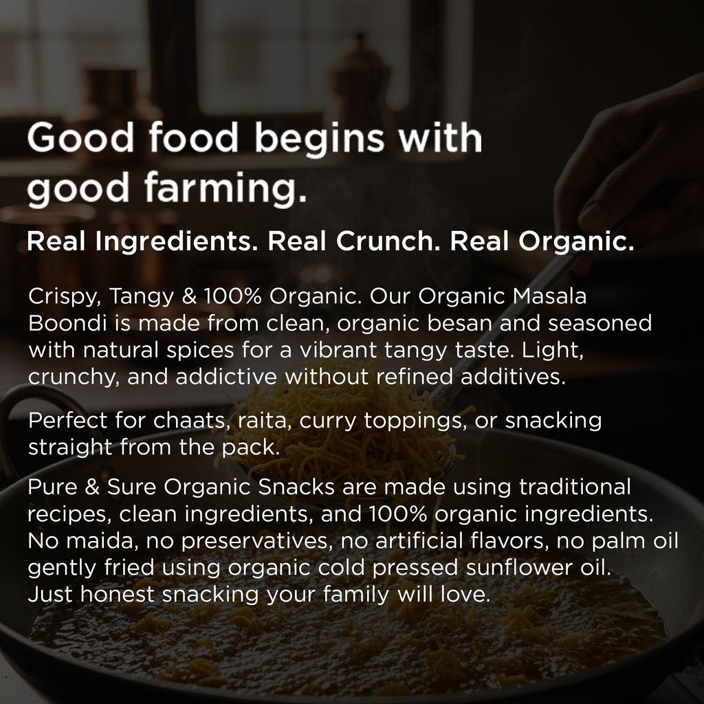 Organic Masala Boondi 100Gms 6