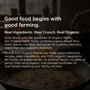 Organic Methi Sticks