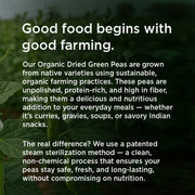Organic Green Peas Dried