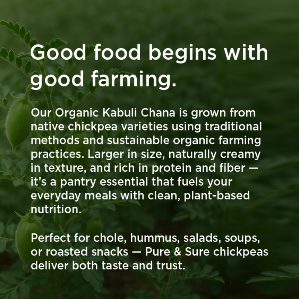 Organic Kabuli Chana-500Gms 6