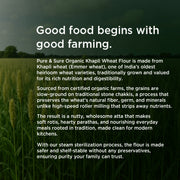 Organic Khapli Wheat Flour