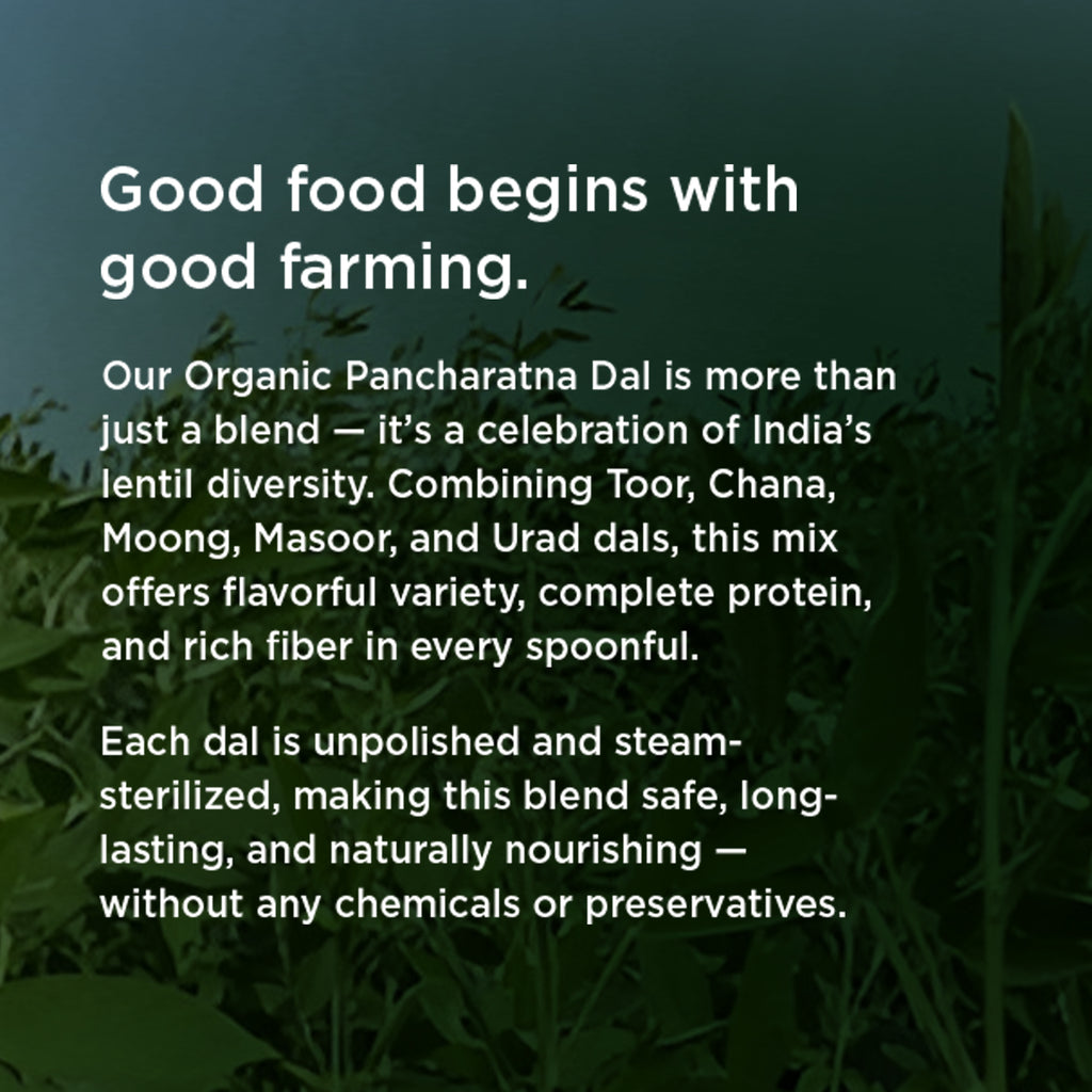 Organic Pancharatna Dal-500Gms 6