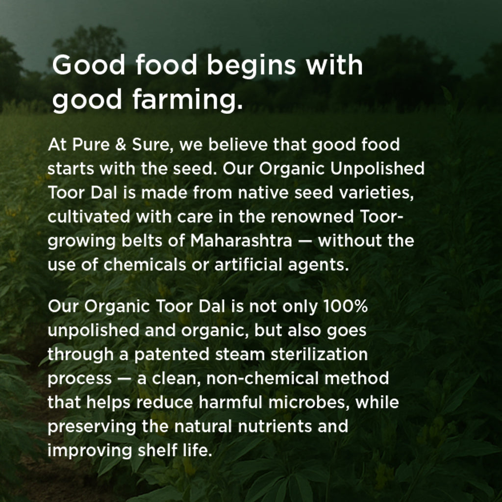 Organic Toor Dal-500Gms 5