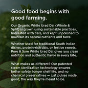 Organic White Urad Dal Split