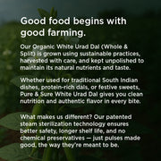 Organic White Urad Dal Whole
