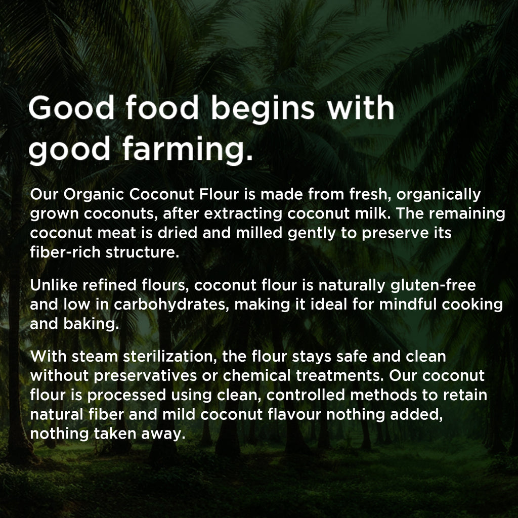 Organic Coconut Flour 350Gms 6