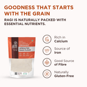Organic Sprouted Ragi Flour