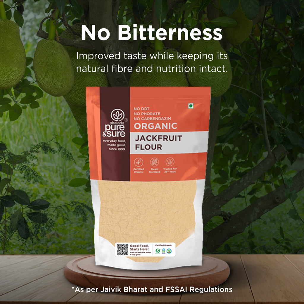Organic Raw Jackfruit Flour 500Gms 7