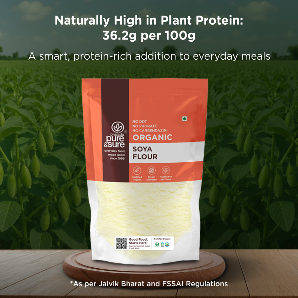 Organic Soya Flour-1kg 7